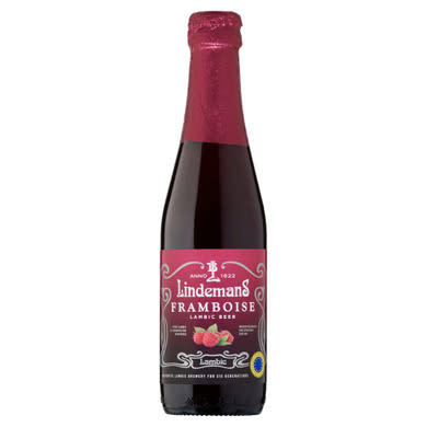 Lindemans Framboise belga málnás lambic sör 2,5%
