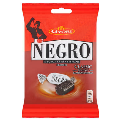Győri Negro Classic töltött keménycukorka