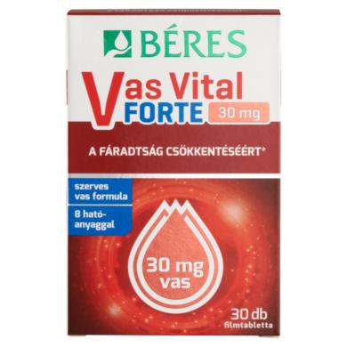 Béres Vas Vital Forte 30 mg étrend-kiegészítő filmtabletta 30 x 0,78 g (23,4 g)