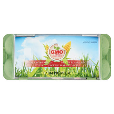 Farm Tojás Prémium GMO mentes M