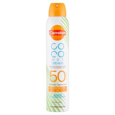 Carroten Coconut Dreams napvédő spray SPF50