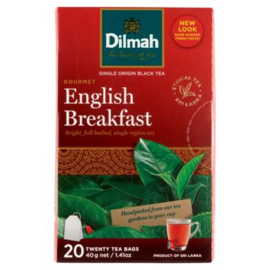 Dilmah English Breakfast filteres fekete tea 20 filter 40 g