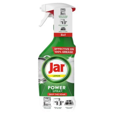 Jar Power Spray kézi mosogatószer citrom illattal