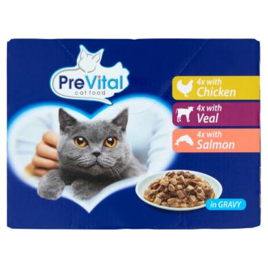 PreVital macska tasak MP vitalpack szósz 12x100g