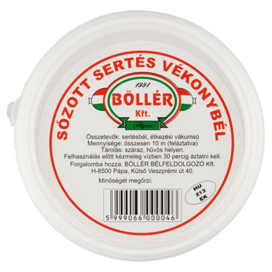 Böllér sózott sertés vékonybél 10 m