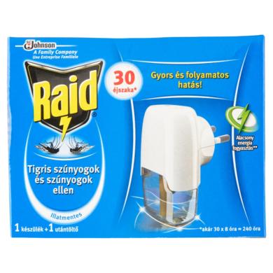 Raid szúnyogirtó készülék és utántöltő