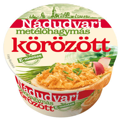 Nádudvari metélőhagymás körözött