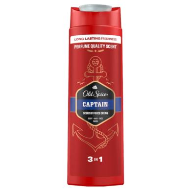 Old Spice Captain Tusfürdő És Sampon Férfiaknak