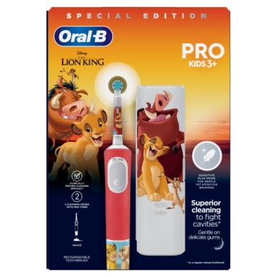 Oral-B Kids Lion King elektromos  fogkefe + utitok