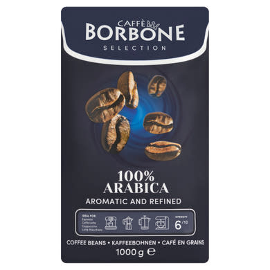 Caffè Borbone 100% Arabica szemes pörkölt kávé 1 kg