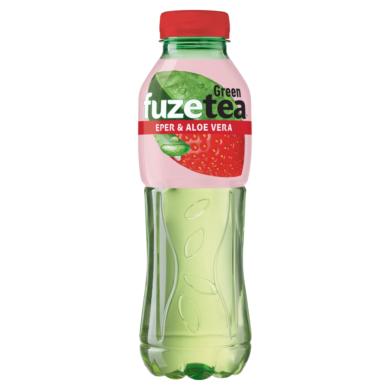 FUZETEA szénsavmentes eper-aloe vera ízű üdítőital cukorral és édesítőszerrel