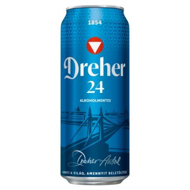 Dreher 24 alkoholmentes világos sör 0,5%
