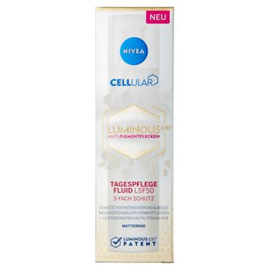 NIVEA Cellular Luminous630® pigmentfoltok elleni nappali krém SPF 50