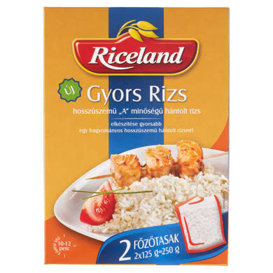 Riceland Gyors rizs 2 x 125g