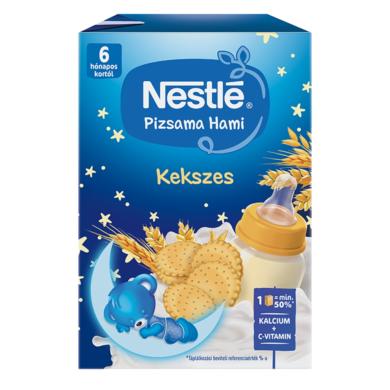Nestlé Pizsama Hami UHT kekszes folyékony gabonás bébiétel 6 hónapos kortól 2 x  (400 ml)
