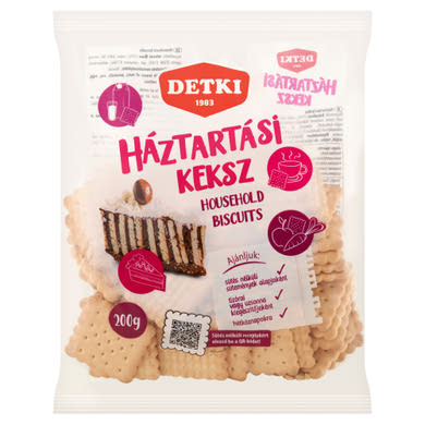 Detki hagyományos háztartási keksz