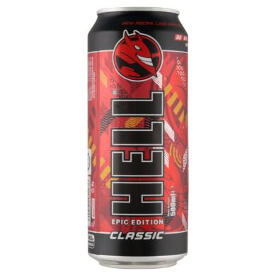 HELL Epic Edition Classic tuttifruttíizü, koffeintartalmú, szénsavas, alkoholmentes ital