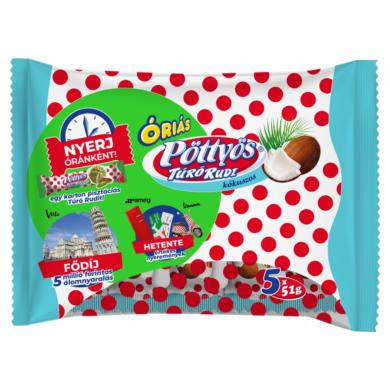 Pöttyös Óriás Túró Rudi kókuszos túródesszert tejes bevonattal 5 x