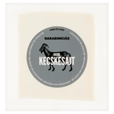 Garabonciás Kecskesajt natúr, zsíros, félkemény sajt,