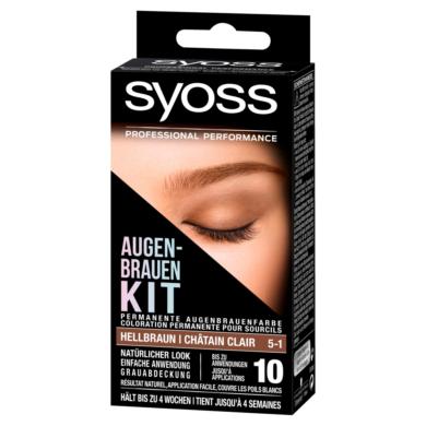 Syoss Brow Tint tartós szemöldökfesték 5-1 világosbarna