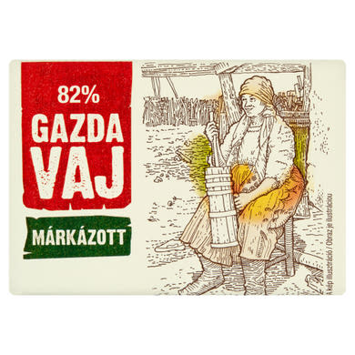 Gazda márkázott vaj