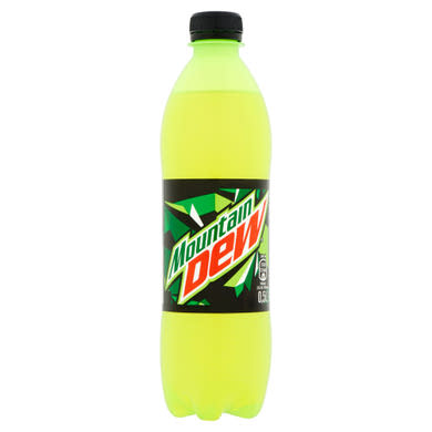 Mountain Dew citrus aromákkal ízesített szénsavas üdítőital