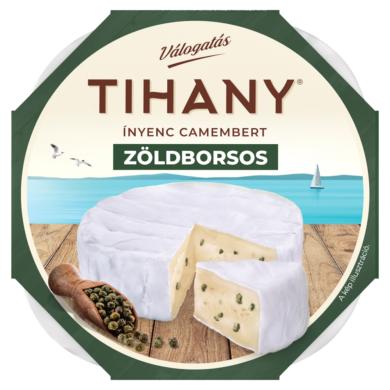 Tihany Válogatás Ínyenc Camembert zöldborsos zsírdús lágy sajt