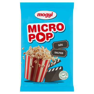 Mogyi Micro Pop sós, mikrohullámú sütőben elkészíthető pattogatni való kukorica