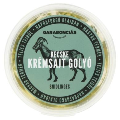 Garabonciás sniglinges kecske krémsajt golyó napraforgó olajban