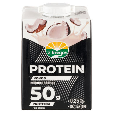 Z'bregov, High Protein ital UHT, kókusz ízű,