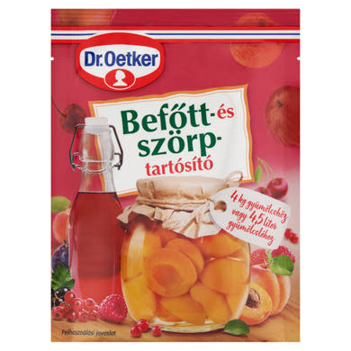Dr. Oetker befőtt-és szörptartósító,
