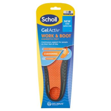 Scholl Gel Activ Work&Boots talpbetét L méret