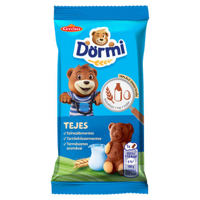 Dörmi tejes krémmel töltött puha piskóta