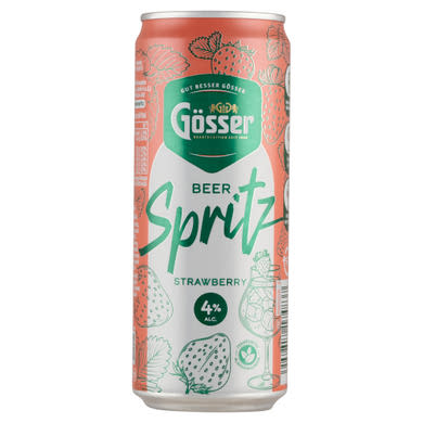 Gösser Spritz eperízű alkoholos sörital 4%