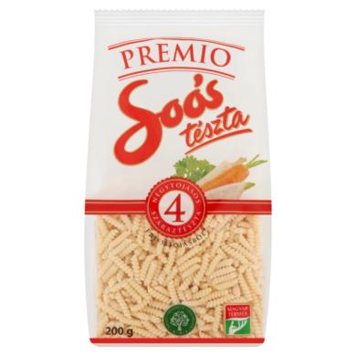 Soós Premio csiga 4 tojásos száraztészta