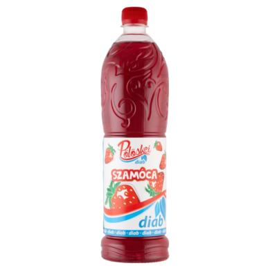Pölöskei Diab szamóca ízű szörp édesítőszerekkel