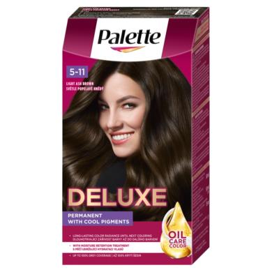 Palette Deluxe tartós hajfesték /5-11 hamvas világosbarna