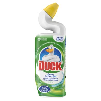 Duck Deep Action Gel WC-tisztító fertőtlenítő gél fenyő illattal