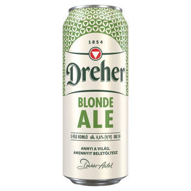 Dreher Blonde Ale 3-féle komló