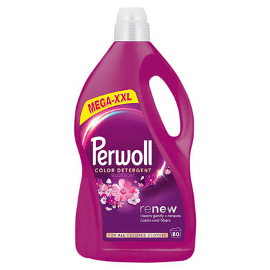 Perwoll Renew Blossom univerzális finommosószer elegáns illattal 80 mosás -