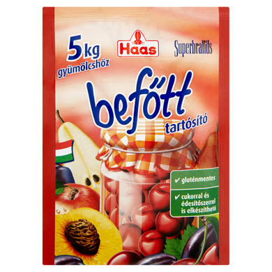 Haas befőtt tartósító