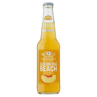 Le Coq Sex on the Beach narancs-barack-áfonya-rum ízű szénsavas alkoholos ital 4,7%