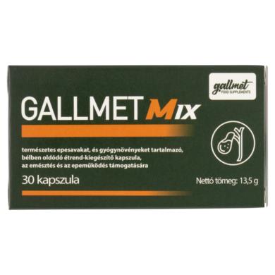 Gallmet Mix epesav és gyógynövény kapszula