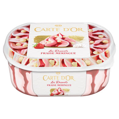 Carte D'Or Gelateria eper-habcsók jégkrém