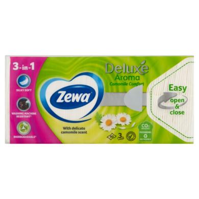 Zewa Deluxe Camomile Comfort illatosított papír zsebkendő 3 rétegű