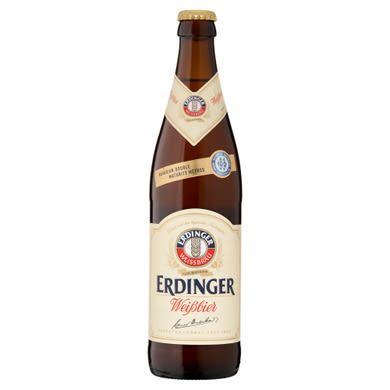 Erdinger Weissbräu szűretlen bajor világos búzasör 5,3%