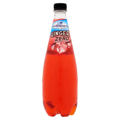 San Benedetto Ginger Zero cukormentes szénsavas üdítőital édesítőszerekkel