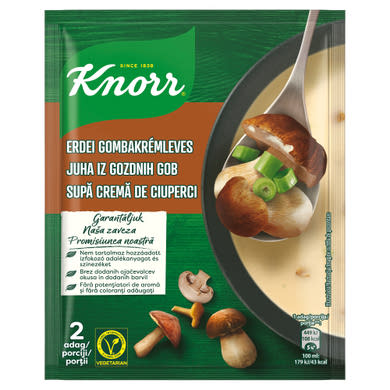 Knorr erdei gombakrémleves