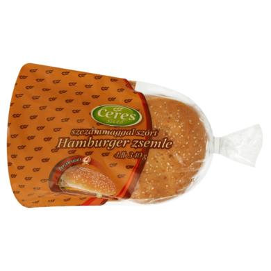 Ceres Sütő szezámmaggal szórt hamburger zsemle 4 db
