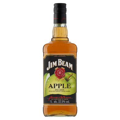 Jim Beam Apple alma ízesítésű Bourbon whiskey alapú likőr 32,5%